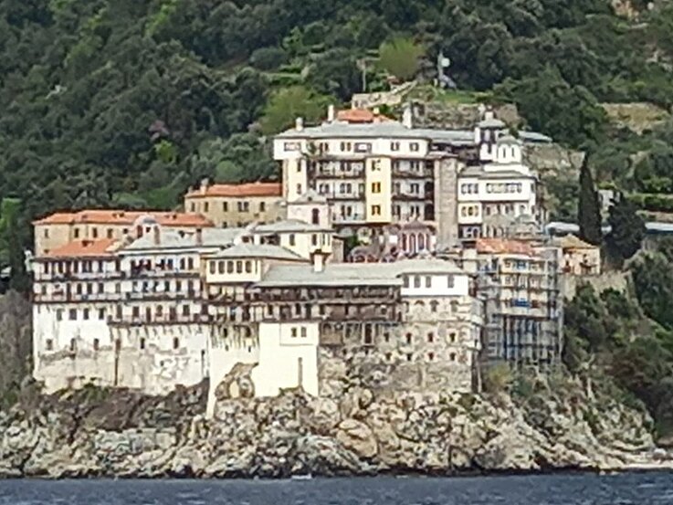 Kloster Moni Osiou Grigoriou auf Athos