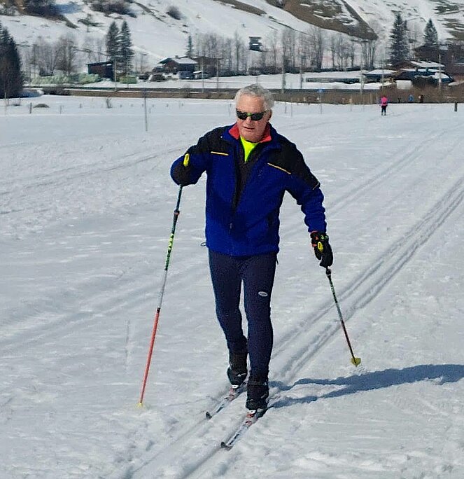 Loipe, Langlauf, Ski, Schnee