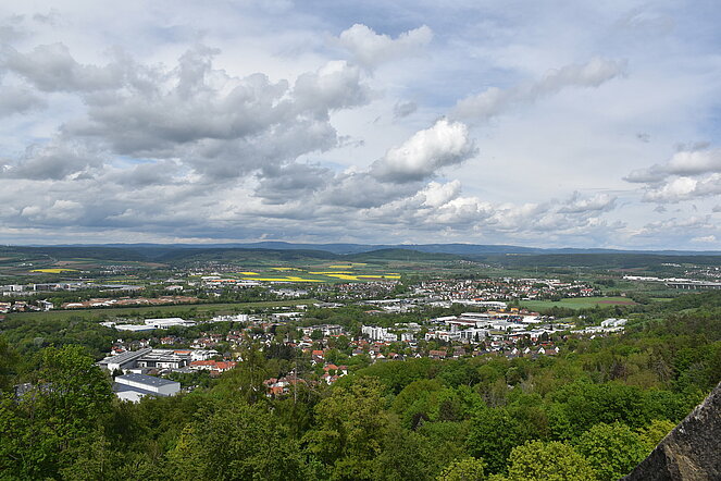 Blick über Coburg