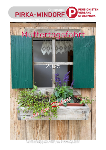 Illustrierter Rückblick - Muttertagsfahrt 2025