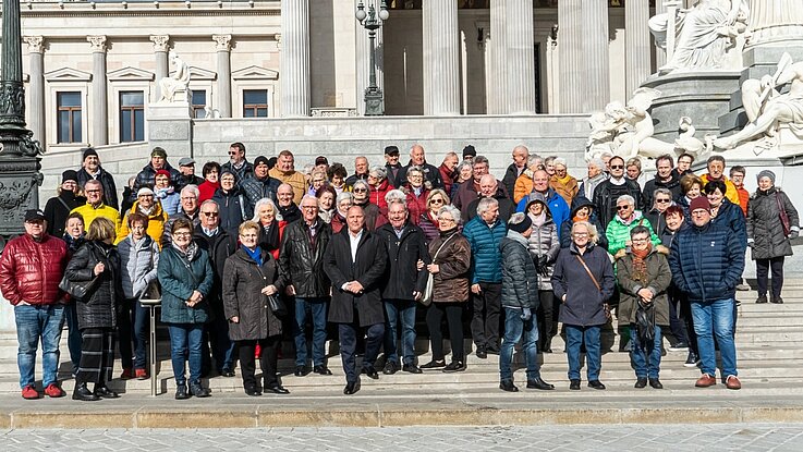 Wien Parlamentsbesuch