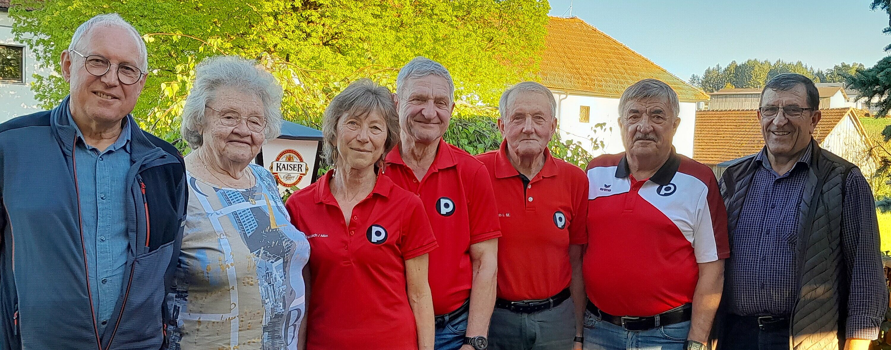 Kegelmeisterschaft 2024: Mix-Mannschaft Platz 1, Rainbach