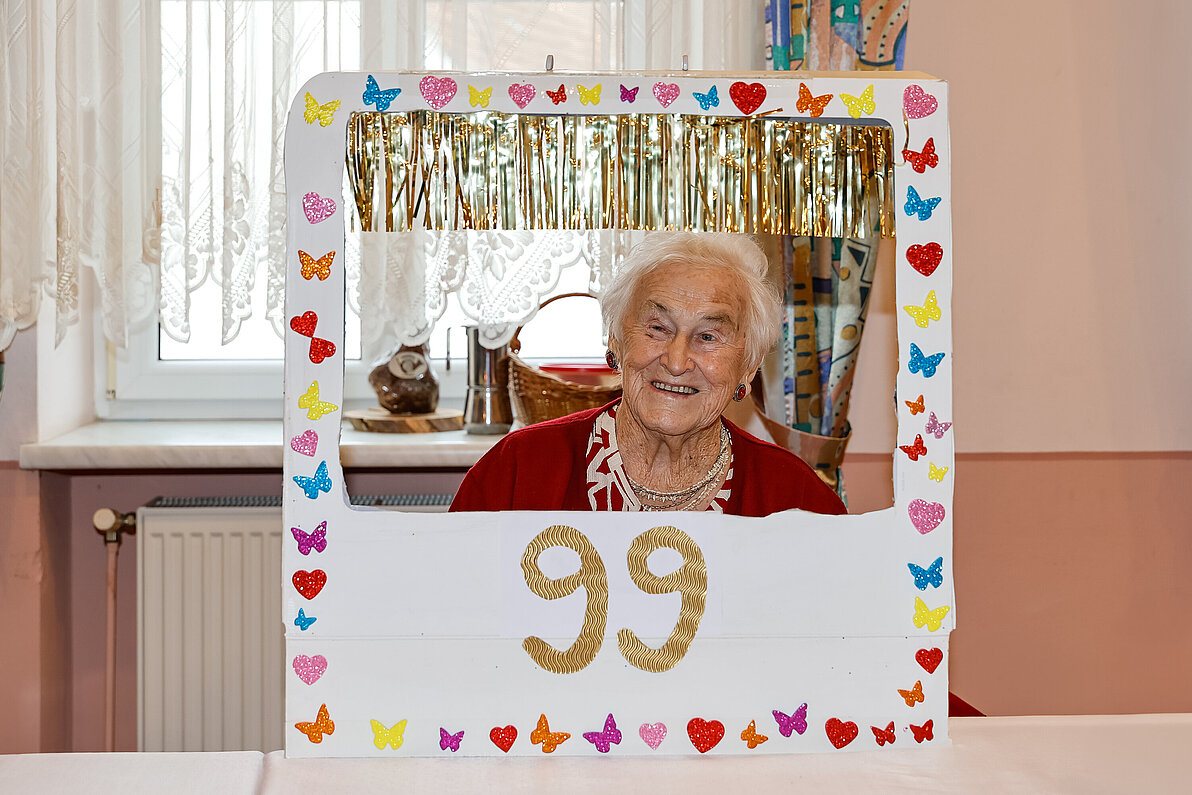 99. Geburtstag von Frau Aloisia Wanko