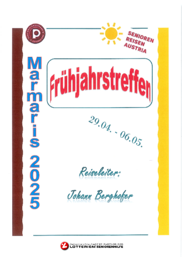 Frühjahrstreffen 2025 - Marmaris