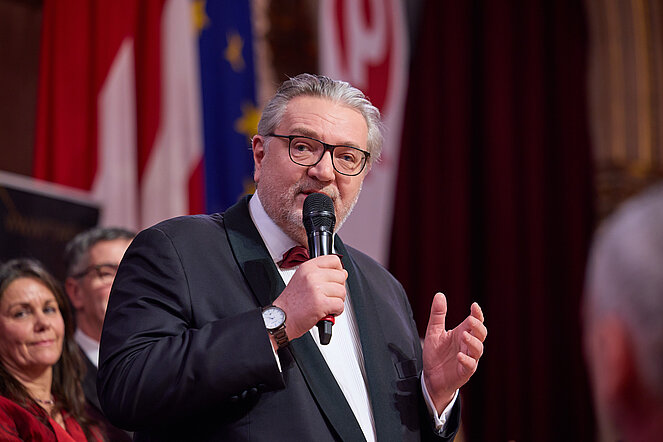 46. Wiener Senior*innenball | Peter Hacker, amtsführender Stadtrat für Soziales, Gesundheit und Sport