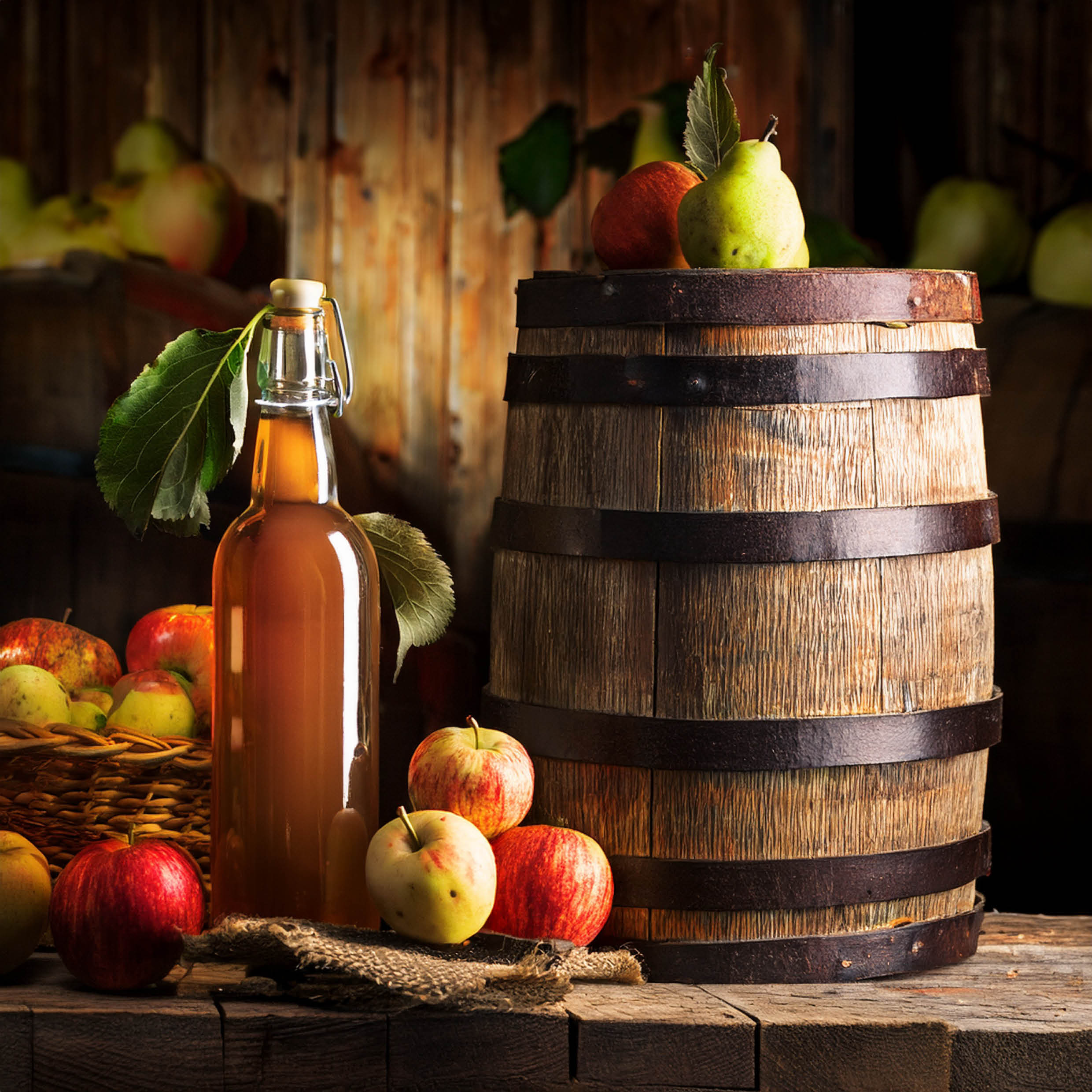 Besuch einer Mostkellerei