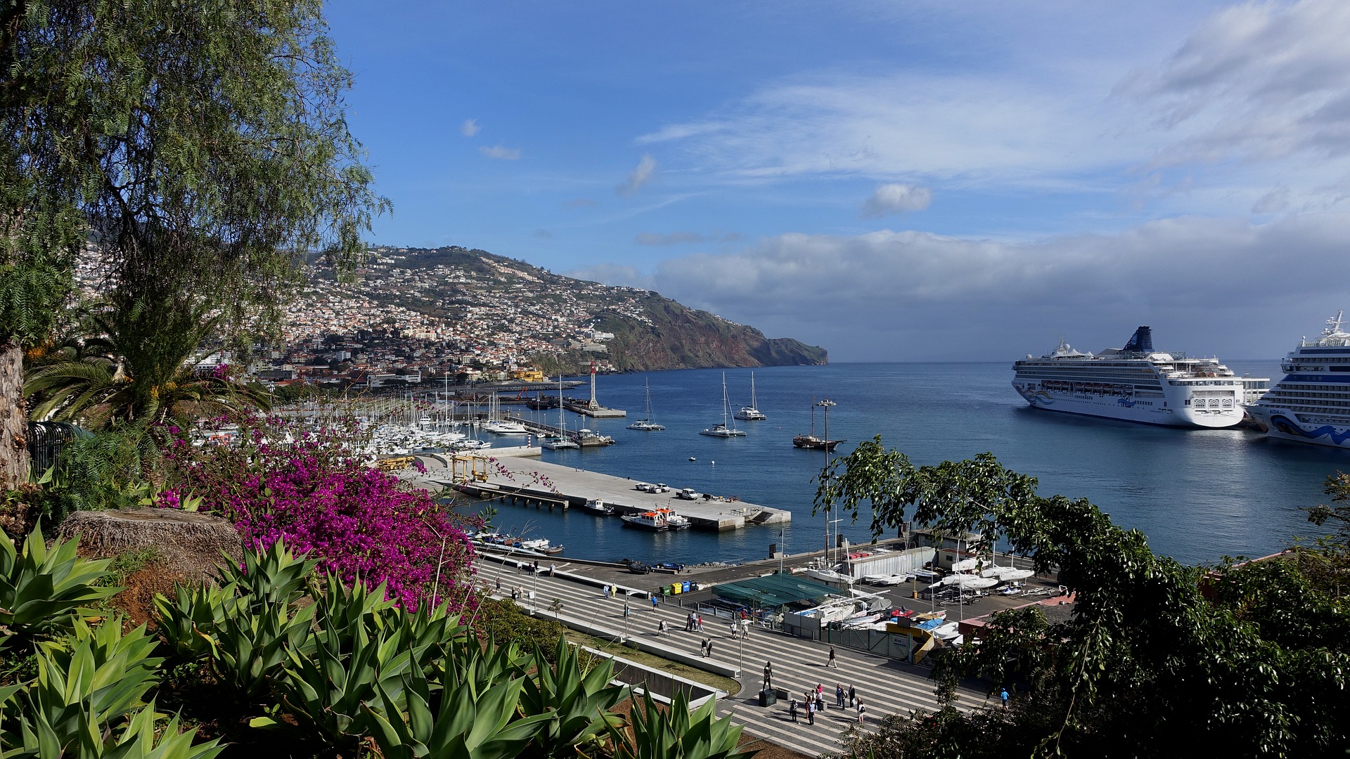 Madeira_Funchal_Aussicht